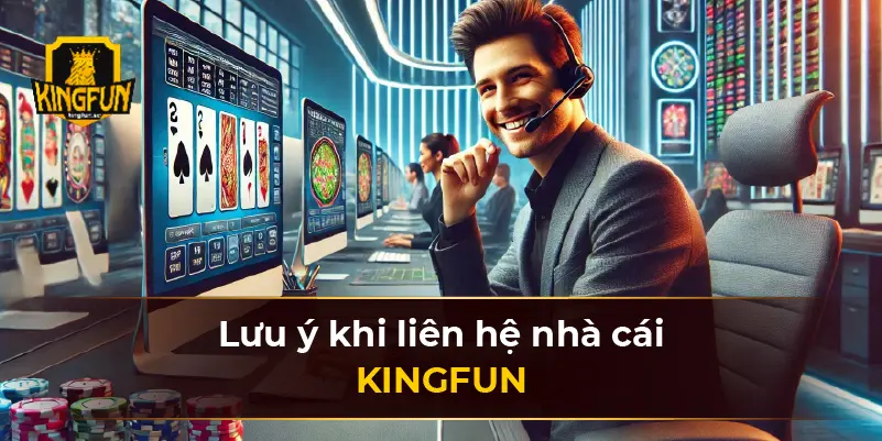 Lưu ý khi liên hệ KINGFUN 