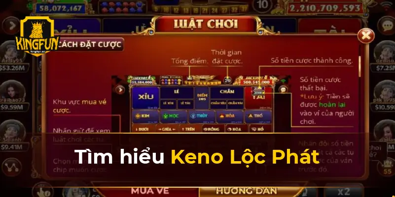 Tìm hiểu Keno Lộc Phát